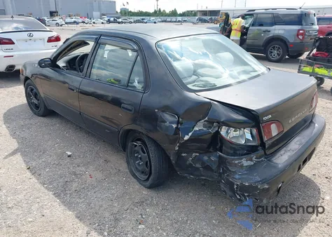 1999 Toyota Corolla Ve from USA, damaged, VIN 1NXBR12E2XZ284159